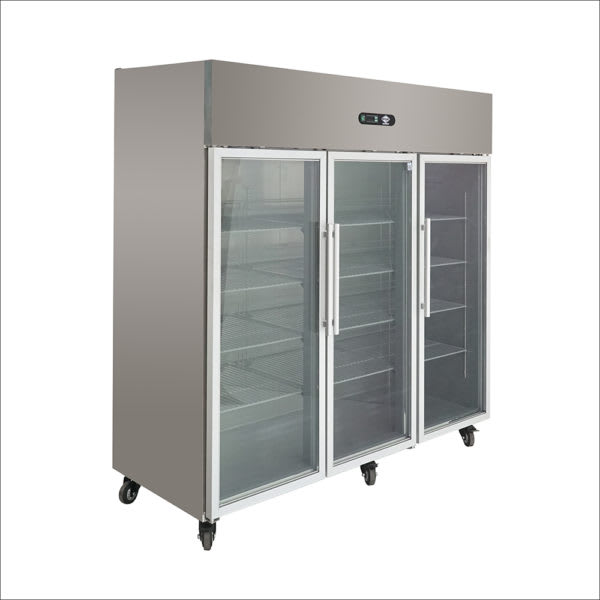 Refrigerador 1500 Lt 3 Puertas De Vidrio.